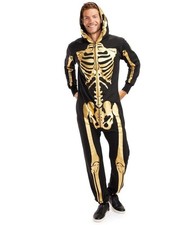 Tipsy Elves Gold Skeleton Costume