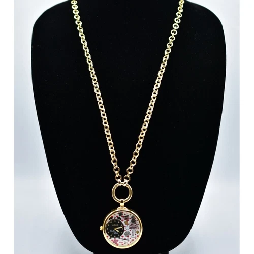 UNDERCOVER Le Carose TIME Cu Endless Love Diario Segreto Orologio Cipolla Ciondolo Collana SCATOLA