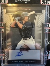 Ryan Waldschmidt 2025 Leaf Metal Baseball Lite Brite Silver RC 3/49 Auto