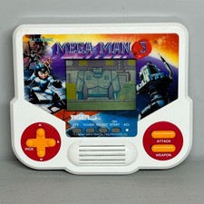 Vintage Mega Man 3 Handheld Game LCD Battery Powered Tiger 1988 WORKING