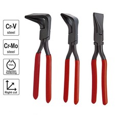 3tlg. Profi Falzzange Abkantzange Dachdecker Klempner Blechzange 0° 45° 90° Satz