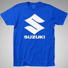 Suzuki T-SHIRT Street Bikes Dirt Bikes GSX-R Motorcycle ATV logo motocross tee