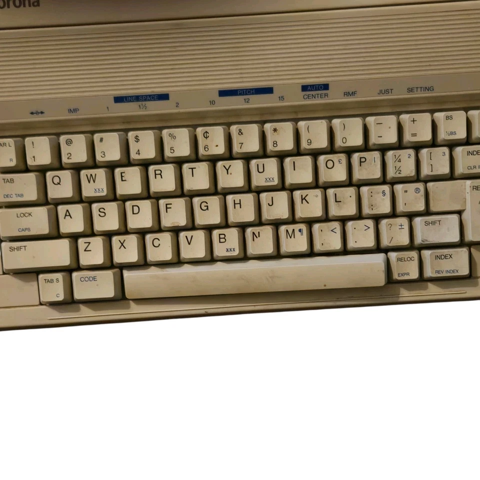 Smith Corona Word Smith 电动打字机型号 Ka11 仅打开零件 — 第 2/4 张图片