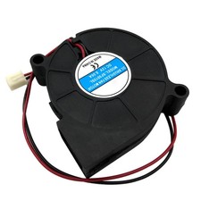 50mm 5015 Blower Fan 12V 0.06A, 3D Printer 12 Volt Fans Blower Turbine Turbo ...