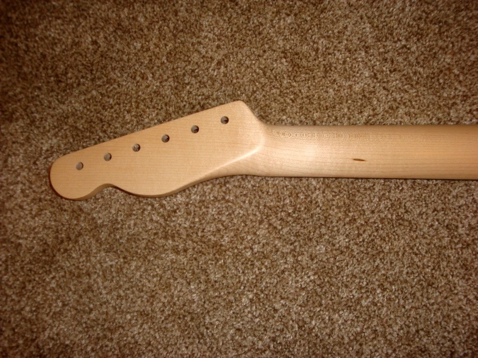 TELE NECK Quartersawn Maple & Dark Rosewood Board 21f Musikraft - Image 4 of 4