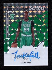 2019-20 Panini Mosaic Rookie Scripts Tacko Fall #RS-TKF Auto 0ed0