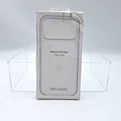 Apple iPhone 17 Pro Max Clear Case MagSafe New Damaged Box