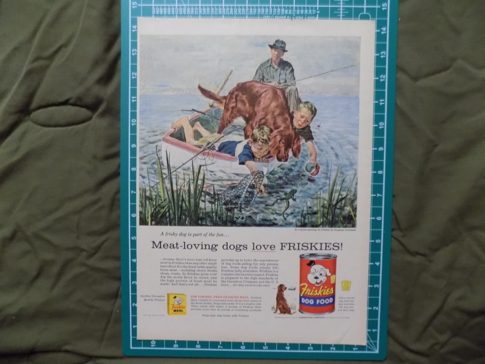 Fishing Boys Dog Frog