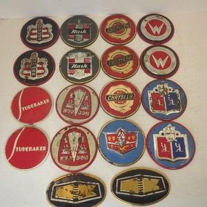 Car Emblems Wheaties Cereal Nash Chrysler Hudson Dodge Kaiser Studebaker De Soto