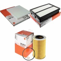 Mahle / Knecht Innenraumfilter LA 301 Luftfilter LX 1785 ÖLfilter OX 436D