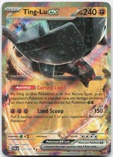 Ting-Lu ex 127/193 Holo Doppio Raro Pacchetto Premio Serie Carte Pokemon Near Mint