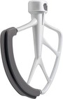 6 Quart Flex Edge Beater for Bowl-Lift Stand Mixers, Paddle Ka 6Qt, White