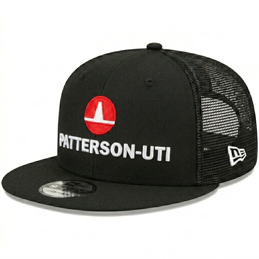 Patterson-UTI New Era 59FIFTY Snapback Mesh Trucker Hat Cap Energy Logo Sign