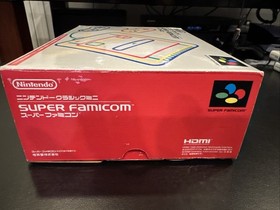 Nintendo Super Famicom Classic Mini Console System Controller SNES SFC w/ Box