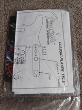 Fender Tele Classic Player Baja Case Candy Bedienungsanleitung Sticker Booklet S1 Tag