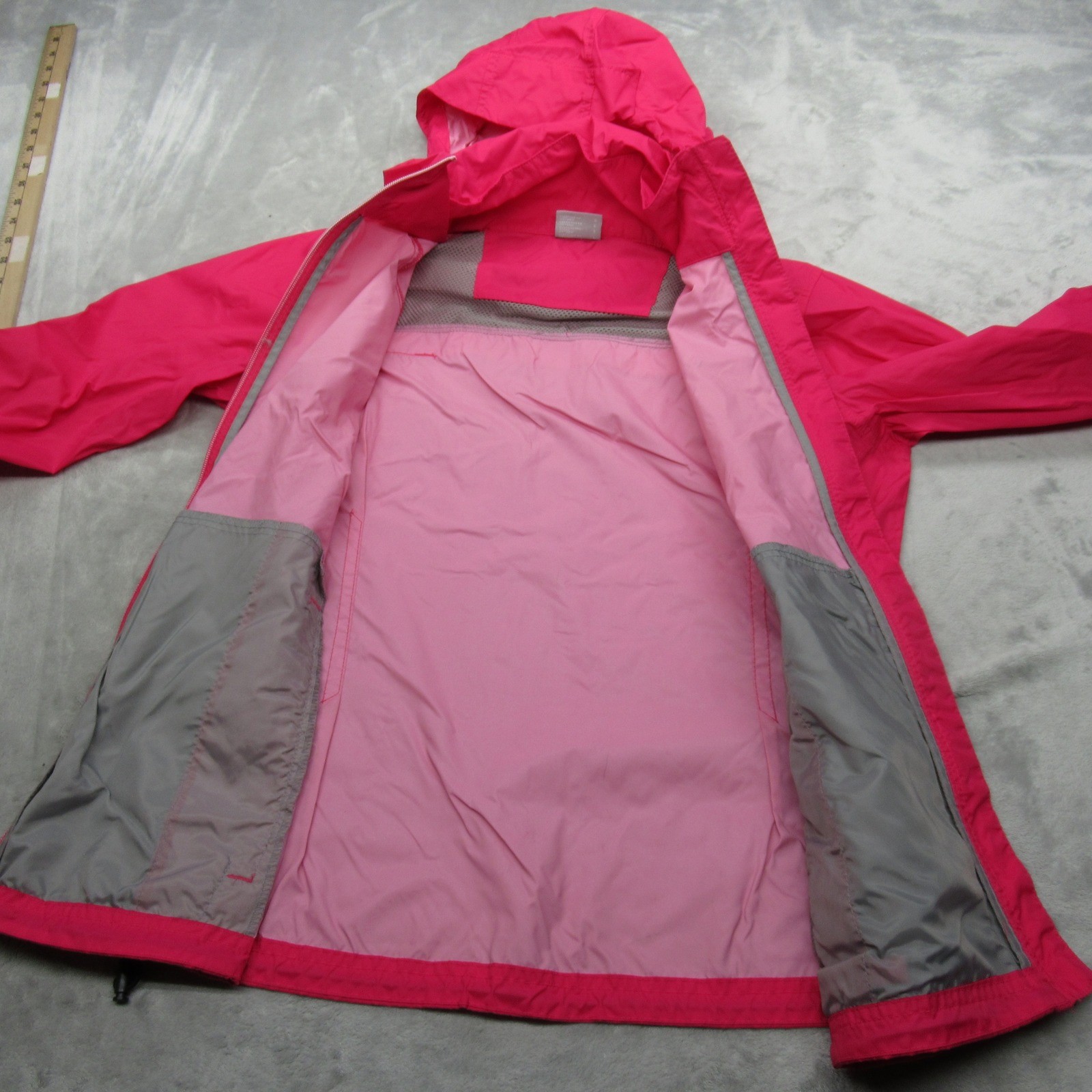 Columbia Jacket Womens Large Pink Lightweight Packable Water Resistant Wind thumbnail 3