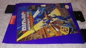 Bionic Commando NES RARE Capcom Store Poster from 1989 CIB Nintendo Complete
