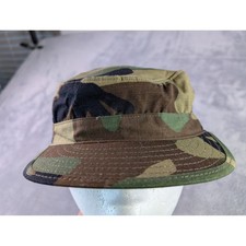 Propper International Woodland Camo Patrol Cap Hot Weather Military Hat 7 1/4