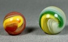 2x AKRO AGATE NEAR MINT POPEYE MARBLE SET KILLER — photo 5