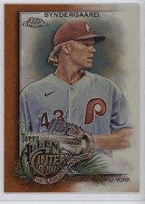 2022 Topps Allen & Ginter Chrome Orange Refractor 16/25 Noah Syndergaard hg6