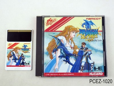 Dragon Spirit PC Engine HuCard Japanese Import PCE JP Japan US Seller