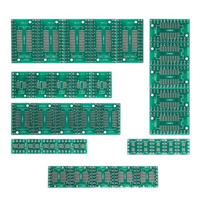 Multipurpose Electronics Converters Kit SMDs To DIP Interfaces Solution