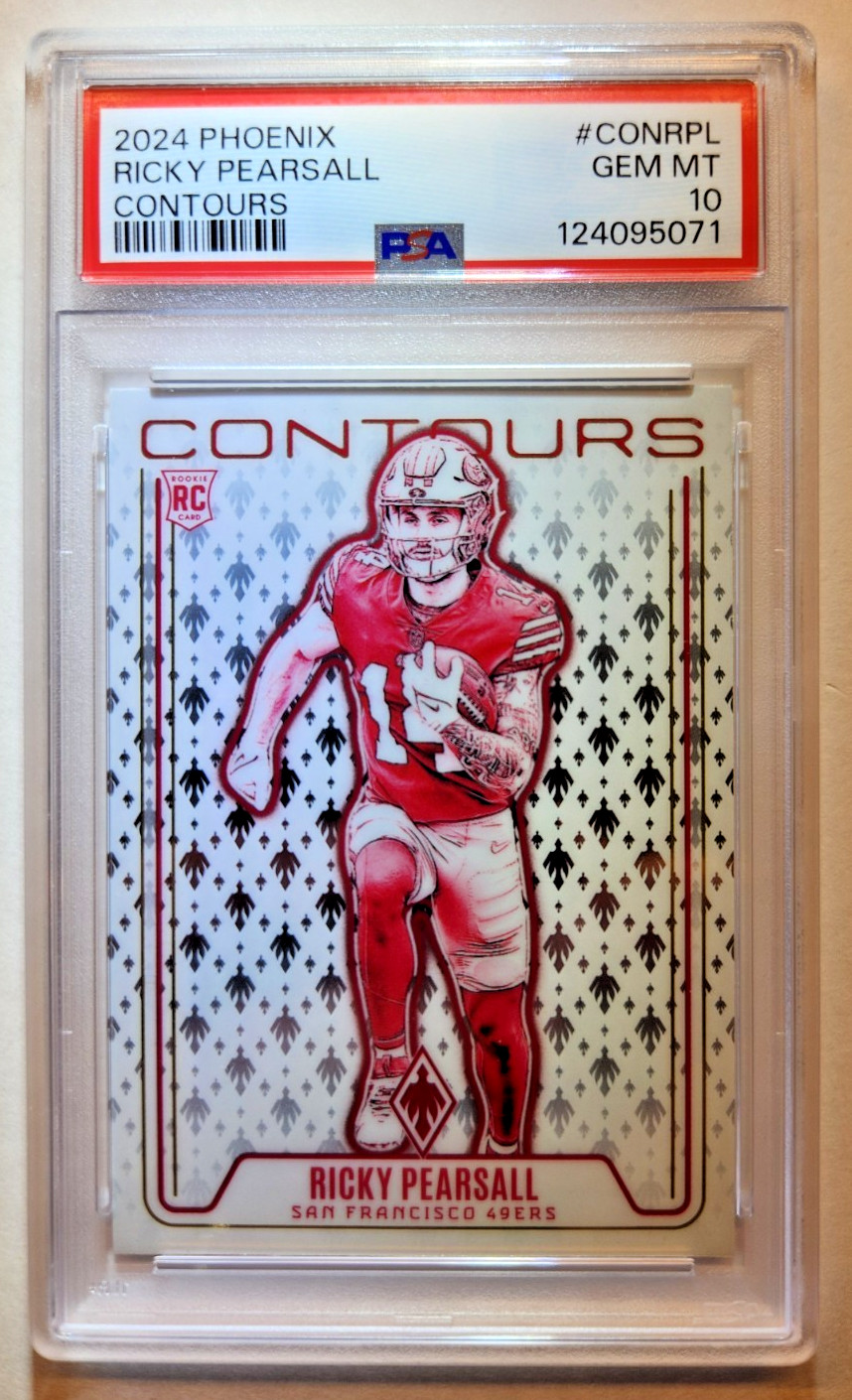 2024 Phoenix Ricky Pearsall Contours #CONRPL PSA 10 GEM MINT RC ROOKIE Pop. 5