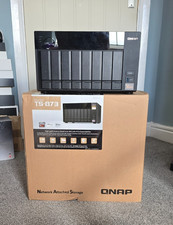 QNAP TS-873 - 8-bay NAS, 4GB RAM Boxed With Accessories (Not Booting)