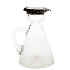 An antique Edwardian solid silver Whisky Noggin Blanckensee & Son C.1907