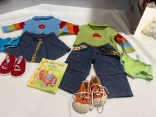 American Girl Bitty Baby Twins Girl/Boy Outfits: PLAY DATE OUTFITS