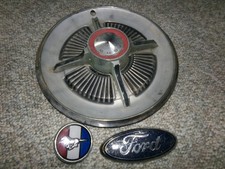 Vintage 15 Ford Mustang Hubcap Emblems Lot Vintage 15 Ford Mustang Hubcap Emblems Lot