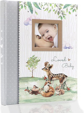 First 5 Years Baby Memory Book - 76 Colourful Illustrated Keepsake Journal Pages