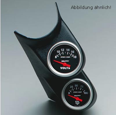AUFBAUGEHÄUSE-2 FACH-52MM - AUTOMETER PRODUCTS 10103 by KTS