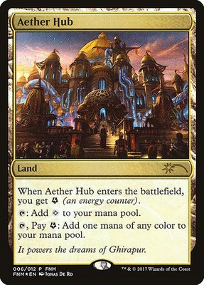 [MTG] Aether Hub (Foil) (006) (F17) LP-HP