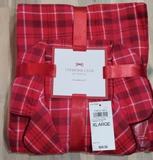 Charter Club Women's 2-Pc. Cotton Flannel Packaged Pajamas Set Size X-Large