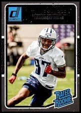 2016 Tajae Sharpe Rookie Donruss FOOTBALL #395 Tennessee Titans