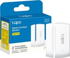 Tapo T110 Smart Door Sensor White, Window Alarm Real-Time Monitoring, Smart