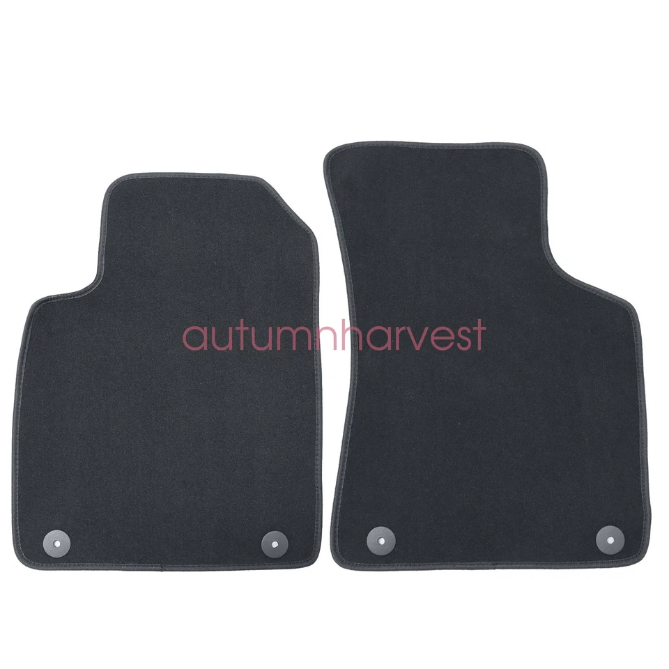 Alfombrillas de terciopelo de repuesto delanteras y traseras para Audi TT Quattro 1999-2006 Foto 4 de 4