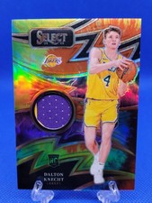 2024-25 Select DALTON KNECHT Rookie Sparks TIE-DYE Patch /25 RC LAKERS