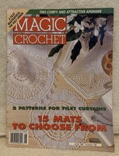 June 1997 Magic Crochet Magazine 108 - 28 Crochet Projects - GUC