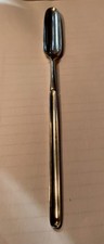Rare Marrow Scoop London 1761 9” Long 1.7 Oz Maker Marks