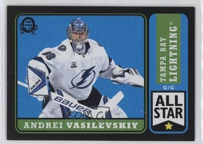 2018-19 O-Pee-Chee Retro Black 25/100 Andrei Vasilevskiy #389 0nr3