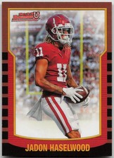 2021-22 Bowman University #2KB-28 Jadon Haselwood 2000 Bowman