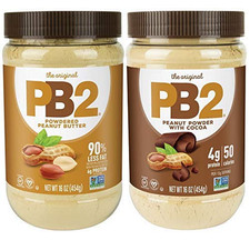 Powdered Peanut Butter Bundle - Original and Cocoa Peanut Butter Powder Two 1