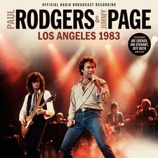Paul Rodgers Jimmy Page Jeff Beck Los Angeles 1983 CD led zeppelin bad company