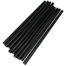 TrendBox Pack of 100 Black 7mmx200mm - Hot Melt 100 7mmx200mm, 0.26 per gallon