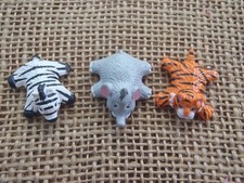 1990's Galoob Pound Puppy Jungle Park Micro Mini Playset Miniature Figures Lot