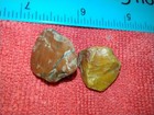 2 Authentic Native American artifacts stone tool Humpback scrapers Oregon  .75" — photo 2