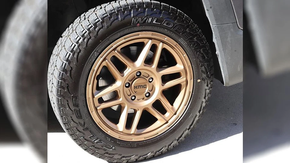 18x8" KMC Wheels KM716 Nomad Matte Bronze Rims (4 pcs) (A01) - Изображение 4 из 4