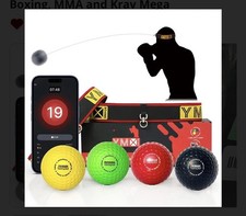 4 React Reflex Balls with App - Enhance Reaction  Coordination for All Ages